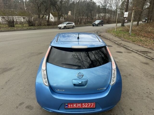 Синий Ниссан Лиф, объемом двигателя 0 л и пробегом 98 тыс. км за 4299 $, фото 9 на Automoto.ua