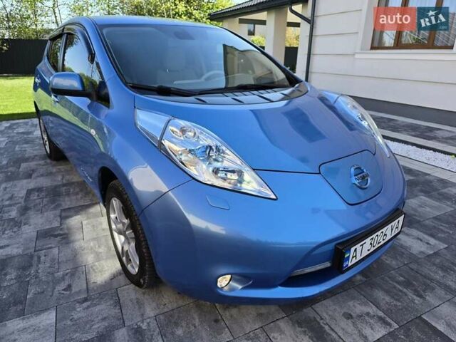 Синий Ниссан Лиф, объемом двигателя 0 л и пробегом 116 тыс. км за 5500 $, фото 9 на Automoto.ua