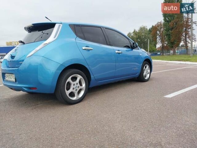 Синий Ниссан Лиф, объемом двигателя 0 л и пробегом 128 тыс. км за 4999 $, фото 5 на Automoto.ua