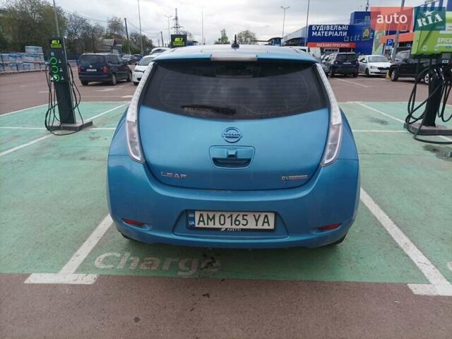 Синий Ниссан Лиф, объемом двигателя 0 л и пробегом 208 тыс. км за 6500 $, фото 4 на Automoto.ua