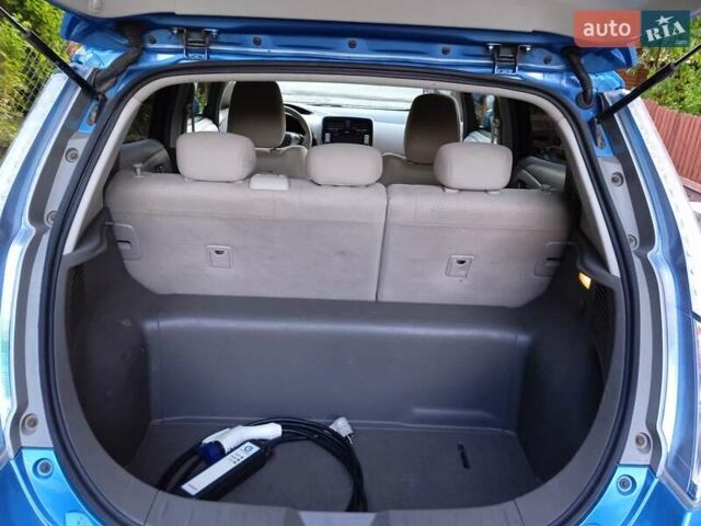 Синий Ниссан Лиф, объемом двигателя 0 л и пробегом 93 тыс. км за 5650 $, фото 6 на Automoto.ua