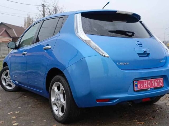 Синий Ниссан Лиф, объемом двигателя 0 л и пробегом 115 тыс. км за 5850 $, фото 5 на Automoto.ua