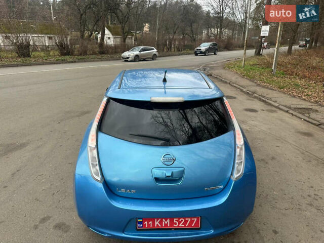 Синий Ниссан Лиф, объемом двигателя 0 л и пробегом 97 тыс. км за 4400 $, фото 6 на Automoto.ua