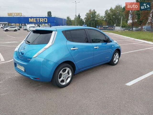 Синий Ниссан Лиф, объемом двигателя 0 л и пробегом 128 тыс. км за 4999 $, фото 7 на Automoto.ua