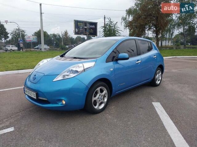 Синий Ниссан Лиф, объемом двигателя 0 л и пробегом 128 тыс. км за 4999 $, фото 3 на Automoto.ua