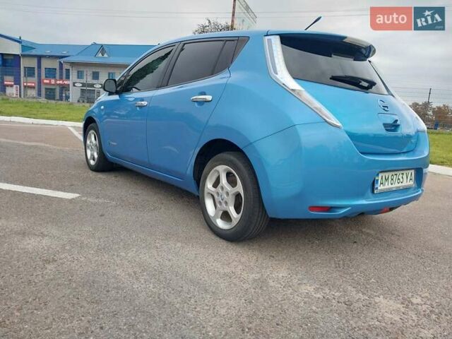Синий Ниссан Лиф, объемом двигателя 0 л и пробегом 128 тыс. км за 4999 $, фото 12 на Automoto.ua