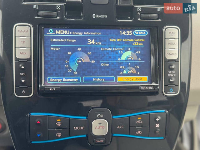 Синий Ниссан Лиф, объемом двигателя 0 л и пробегом 138 тыс. км за 4700 $, фото 17 на Automoto.ua