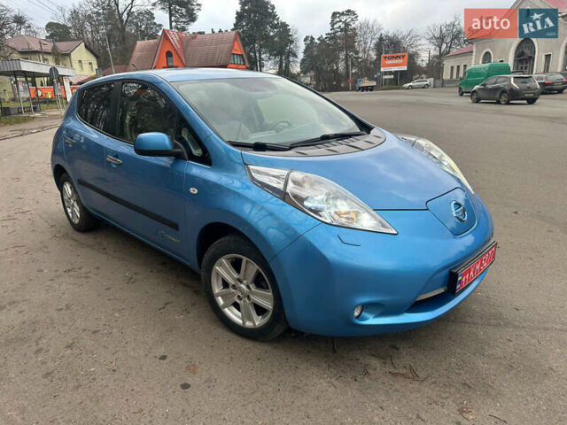 Синий Ниссан Лиф, объемом двигателя 0 л и пробегом 97 тыс. км за 4400 $, фото 3 на Automoto.ua