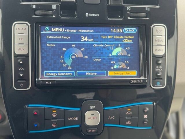 Синий Ниссан Лиф, объемом двигателя 0 л и пробегом 138 тыс. км за 4700 $, фото 7 на Automoto.ua