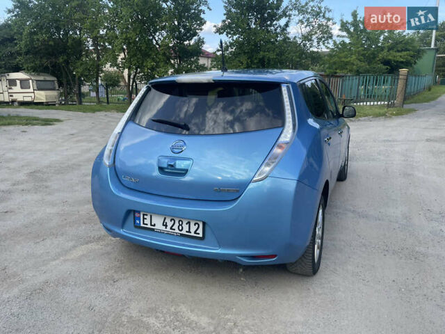 Синий Ниссан Лиф, объемом двигателя 0 л и пробегом 196 тыс. км за 4555 $, фото 12 на Automoto.ua