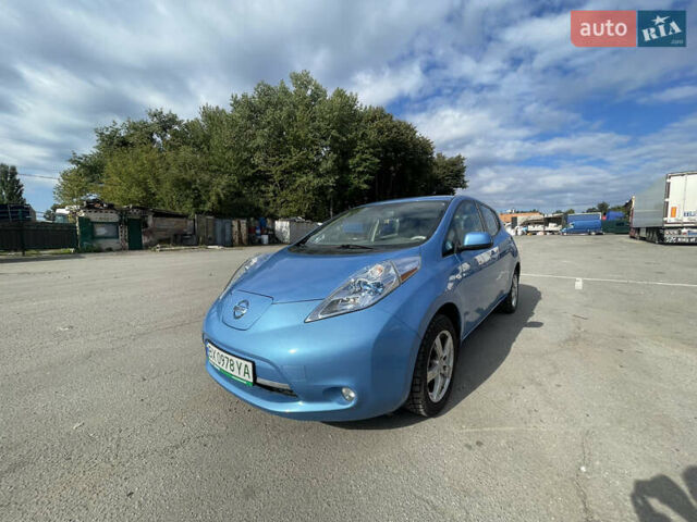 Синій Ніссан Ліф, об'ємом двигуна 0 л та пробігом 117 тис. км за 6700 $, фото 2 на Automoto.ua