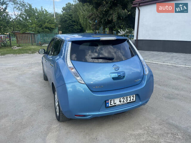 Синий Ниссан Лиф, объемом двигателя 0 л и пробегом 196 тыс. км за 4555 $, фото 10 на Automoto.ua
