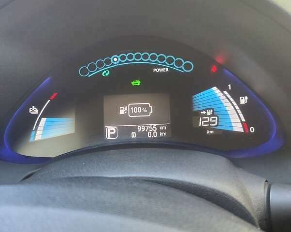 Синий Ниссан Лиф, объемом двигателя 0 л и пробегом 99 тыс. км за 6850 $, фото 3 на Automoto.ua