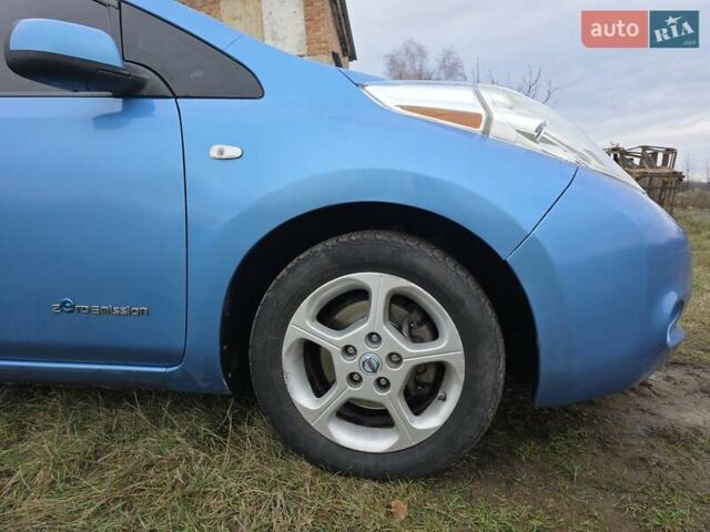 Синий Ниссан Лиф, объемом двигателя 0 л и пробегом 214 тыс. км за 5900 $, фото 4 на Automoto.ua