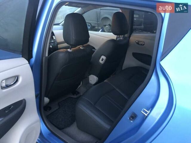 Синий Ниссан Лиф, объемом двигателя 0 л и пробегом 73 тыс. км за 4500 $, фото 8 на Automoto.ua