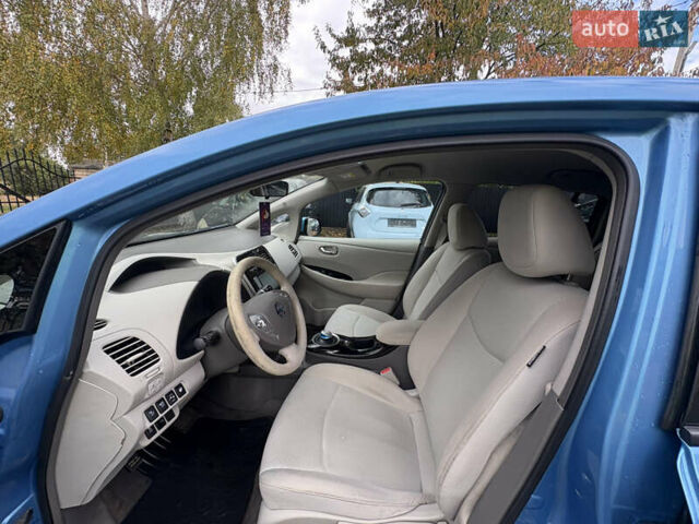 Синий Ниссан Лиф, объемом двигателя 0 л и пробегом 103 тыс. км за 4900 $, фото 20 на Automoto.ua