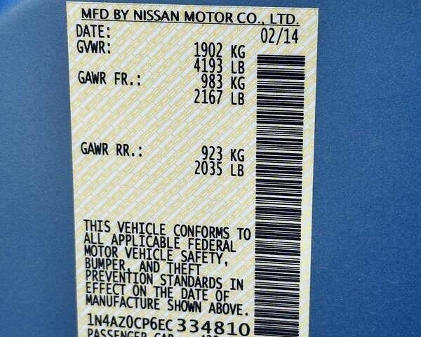 Синий Ниссан Лиф, объемом двигателя 0 л и пробегом 107 тыс. км за 7400 $, фото 14 на Automoto.ua