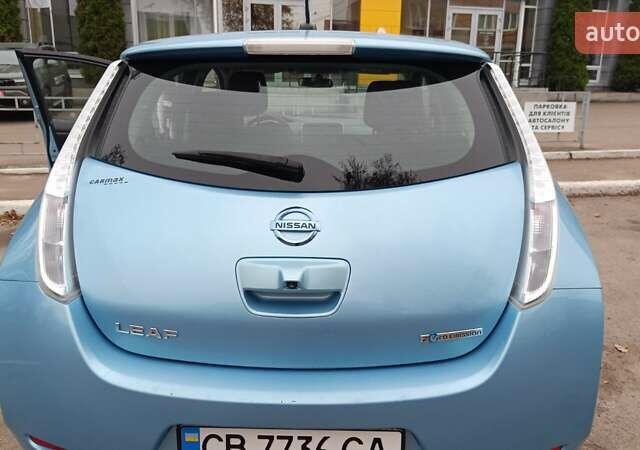 Синий Ниссан Лиф, объемом двигателя 0 л и пробегом 153 тыс. км за 7000 $, фото 8 на Automoto.ua