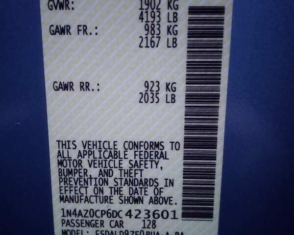 Синий Ниссан Лиф, объемом двигателя 0 л и пробегом 106 тыс. км за 7500 $, фото 29 на Automoto.ua