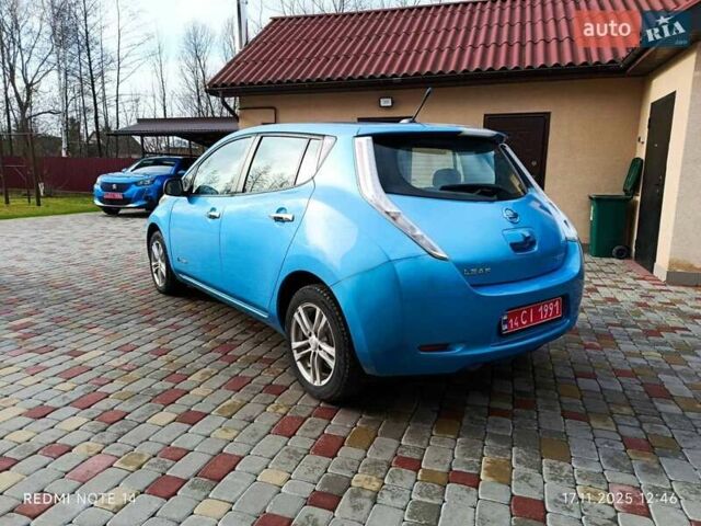 Синій Ніссан Ліф, об'ємом двигуна 0 л та пробігом 131 тис. км за 5750 $, фото 4 на Automoto.ua