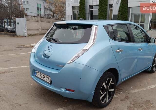 Синий Ниссан Лиф, объемом двигателя 0 л и пробегом 153 тыс. км за 7000 $, фото 15 на Automoto.ua