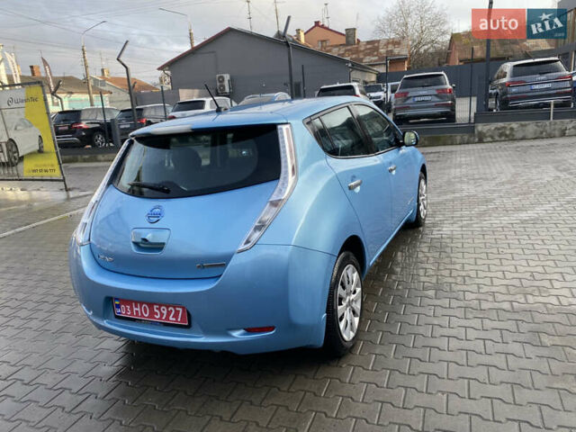 Синий Ниссан Лиф, объемом двигателя 0 л и пробегом 104 тыс. км за 6899 $, фото 1 на Automoto.ua