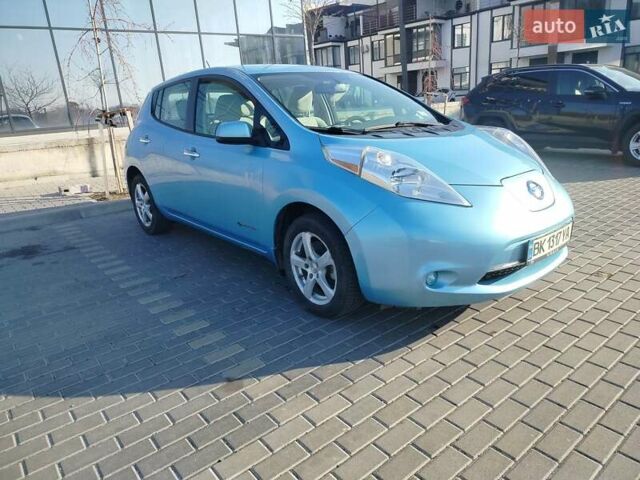 Синий Ниссан Лиф, объемом двигателя 0 л и пробегом 109 тыс. км за 5600 $, фото 1 на Automoto.ua