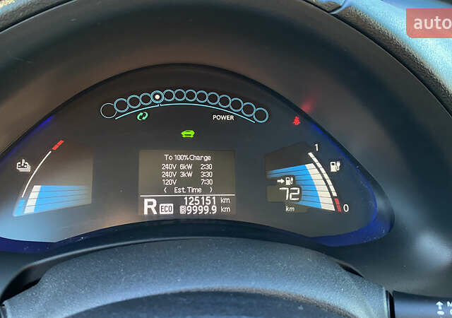 Синій Ніссан Ліф, об'ємом двигуна 0 л та пробігом 125 тис. км за 5700 $, фото 40 на Automoto.ua