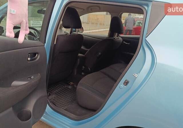 Синий Ниссан Лиф, объемом двигателя 0 л и пробегом 153 тыс. км за 7000 $, фото 4 на Automoto.ua