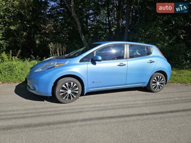 Синий Ниссан Лиф, объемом двигателя 0 л и пробегом 103 тыс. км за 8500 $, фото 12 на Automoto.ua