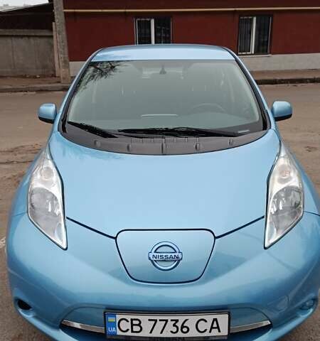 Синий Ниссан Лиф, объемом двигателя 0 л и пробегом 153 тыс. км за 7000 $, фото 12 на Automoto.ua