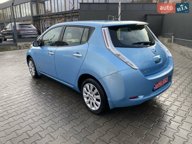 Синий Ниссан Лиф, объемом двигателя 0 л и пробегом 104 тыс. км за 6899 $, фото 4 на Automoto.ua