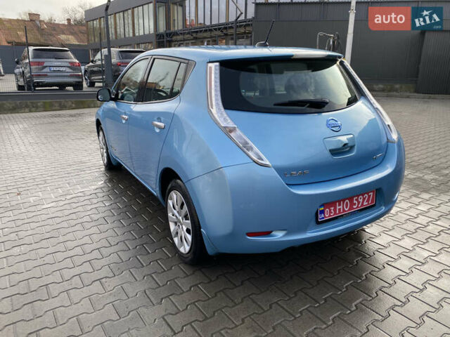 Синий Ниссан Лиф, объемом двигателя 0 л и пробегом 104 тыс. км за 6899 $, фото 3 на Automoto.ua