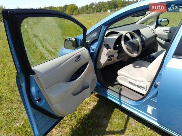 Синий Ниссан Лиф, объемом двигателя 0 л и пробегом 106 тыс. км за 7500 $, фото 9 на Automoto.ua