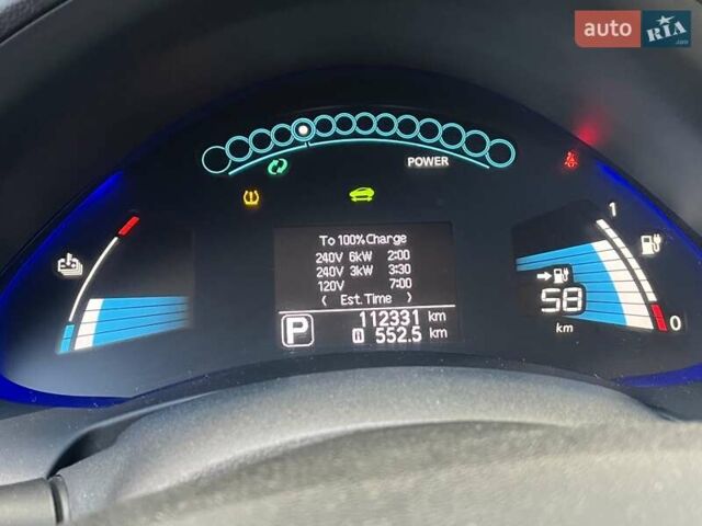 Синій Ніссан Ліф, об'ємом двигуна 0 л та пробігом 112 тис. км за 7490 $, фото 29 на Automoto.ua