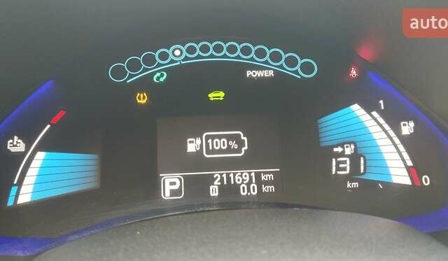 Синий Ниссан Лиф, объемом двигателя 0 л и пробегом 213 тыс. км за 5500 $, фото 15 на Automoto.ua