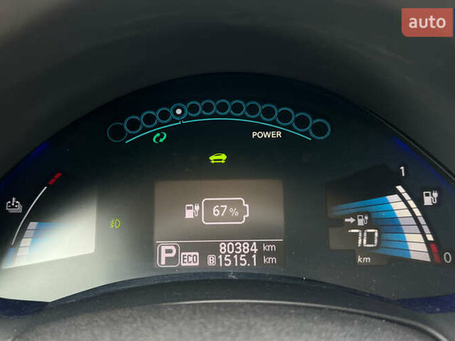 Синий Ниссан Лиф, объемом двигателя 0 л и пробегом 80 тыс. км за 5750 $, фото 17 на Automoto.ua