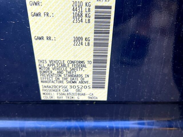 Синий Ниссан Лиф, объемом двигателя 0 л и пробегом 106 тыс. км за 5900 $, фото 3 на Automoto.ua