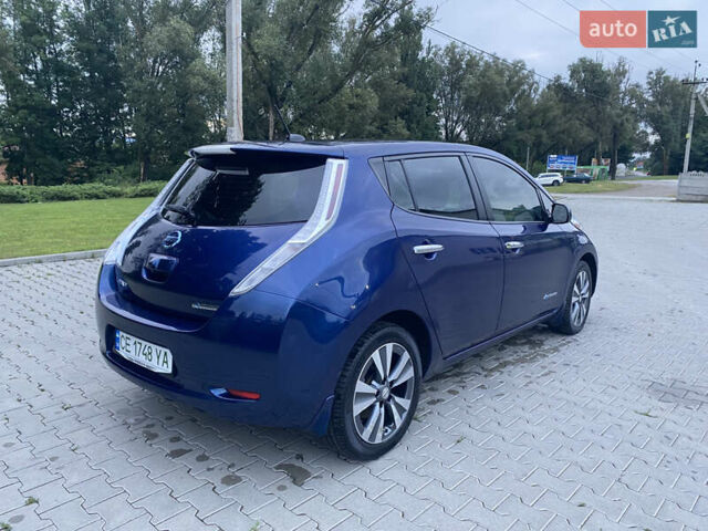 Синий Ниссан Лиф, объемом двигателя 0 л и пробегом 93 тыс. км за 6850 $, фото 4 на Automoto.ua
