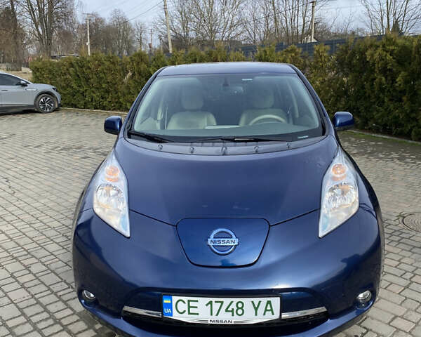 Синій Ніссан Ліф, об'ємом двигуна 0 л та пробігом 96 тис. км за 6200 $, фото 1 на Automoto.ua