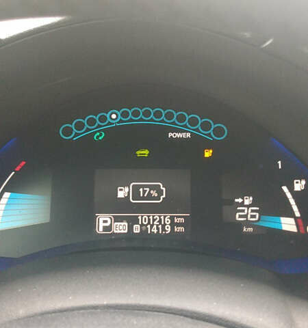 Синий Ниссан Лиф, объемом двигателя 0 л и пробегом 101 тыс. км за 10400 $, фото 21 на Automoto.ua