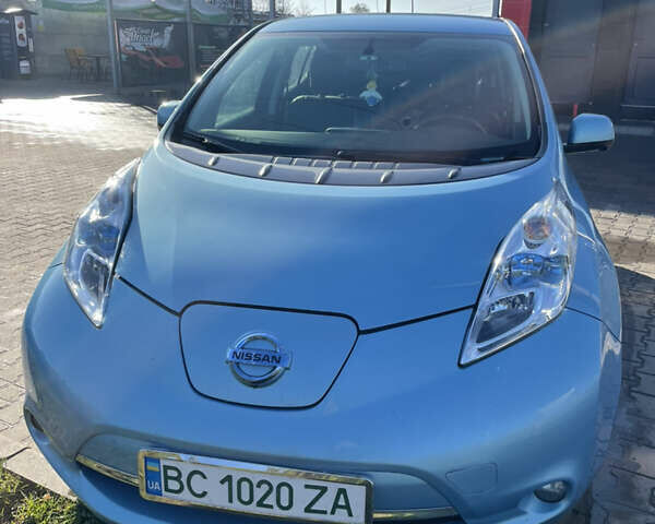 Синий Ниссан Лиф, объемом двигателя 0 л и пробегом 73 тыс. км за 12500 $, фото 1 на Automoto.ua