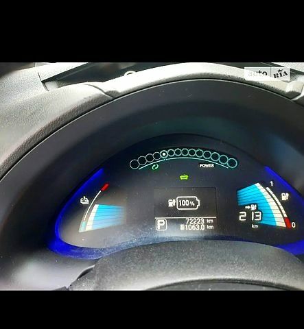 Синій Ніссан Ліф, об'ємом двигуна 0 л та пробігом 76 тис. км за 10500 $, фото 9 на Automoto.ua