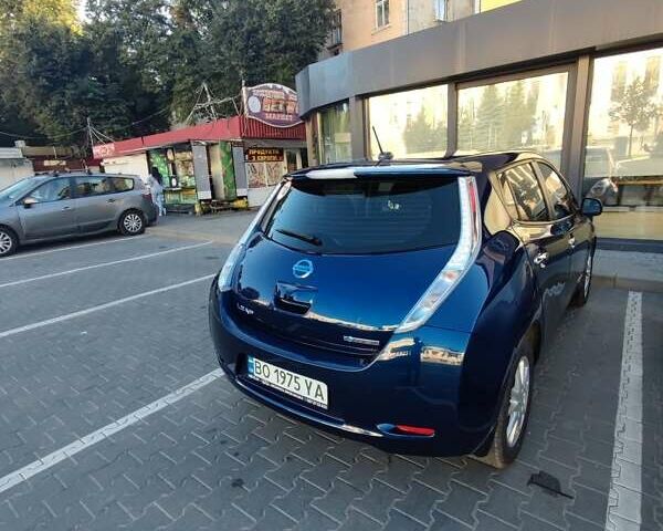 Синий Ниссан Лиф, объемом двигателя 0 л и пробегом 67 тыс. км за 9500 $, фото 5 на Automoto.ua