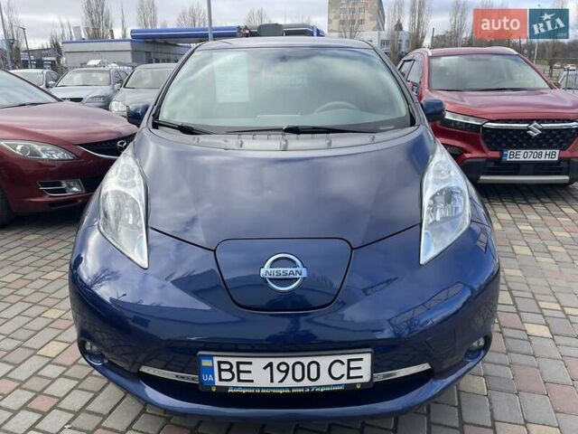 Синий Ниссан Лиф, объемом двигателя 0 л и пробегом 126 тыс. км за 7900 $, фото 1 на Automoto.ua