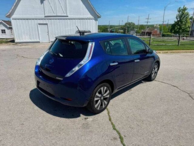 Синий Ниссан Лиф, объемом двигателя 0 л и пробегом 118 тыс. км за 8000 $, фото 6 на Automoto.ua