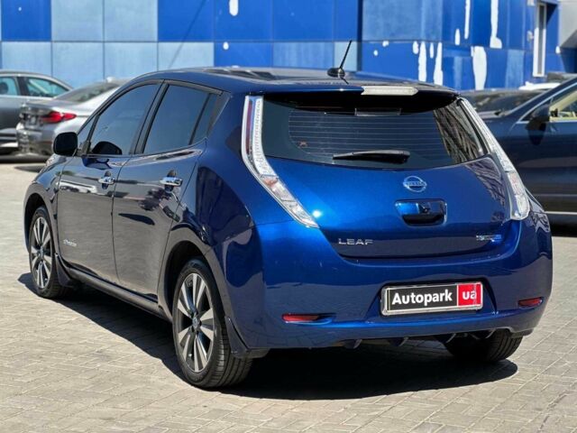 Синий Ниссан Лиф, объемом двигателя 0 л и пробегом 191 тыс. км за 7390 $, фото 8 на Automoto.ua