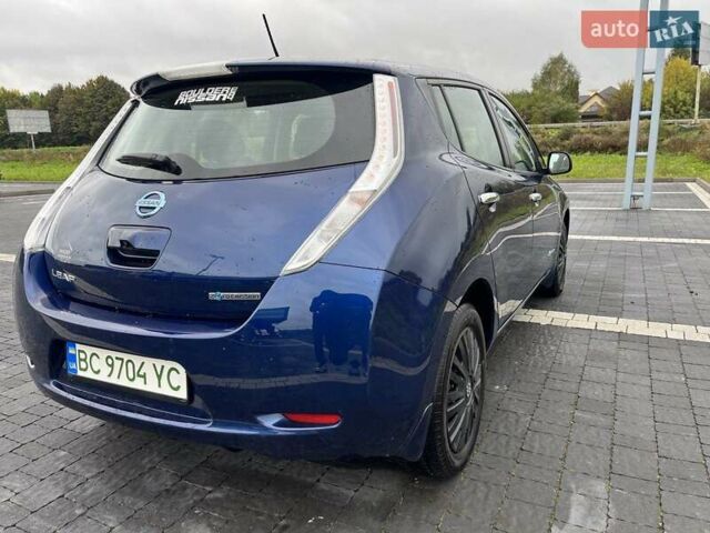 Синий Ниссан Лиф, объемом двигателя 0 л и пробегом 107 тыс. км за 9000 $, фото 1 на Automoto.ua