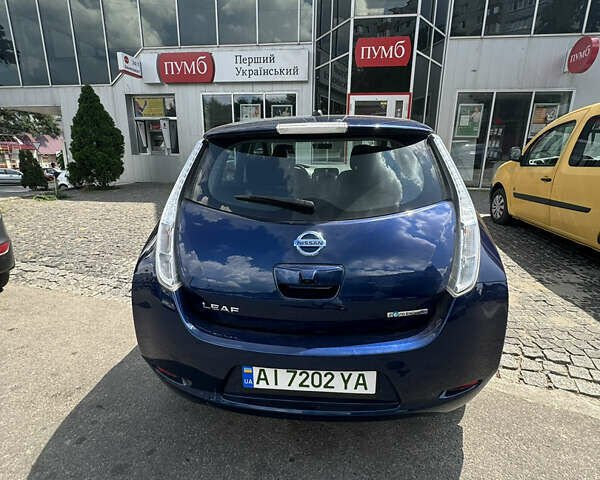 Синий Ниссан Лиф, объемом двигателя 0 л и пробегом 82 тыс. км за 8500 $, фото 1 на Automoto.ua