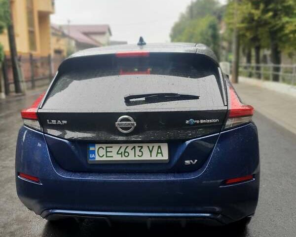 Синий Ниссан Лиф, объемом двигателя 0 л и пробегом 60 тыс. км за 13500 $, фото 5 на Automoto.ua